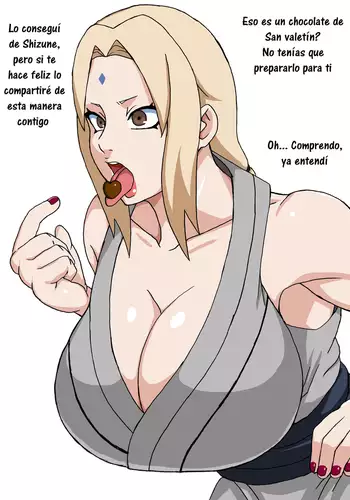 Tsunade x Naruto Valentin day