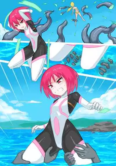 [Banana no Kawa] Senko Senshi Prominence 4 -Kiki! Kaichuu no Teki- | 闪光战士普罗米尼斯4-危机!海中的敌- [Chinese] [不可视汉化]